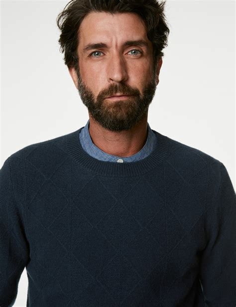 Men's Merino Wool Jumpers | M&S