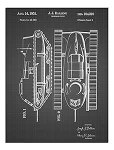 JP London Solvent Free Poster Art Print PAPJSG38 WW2 Armoured War Tank ...