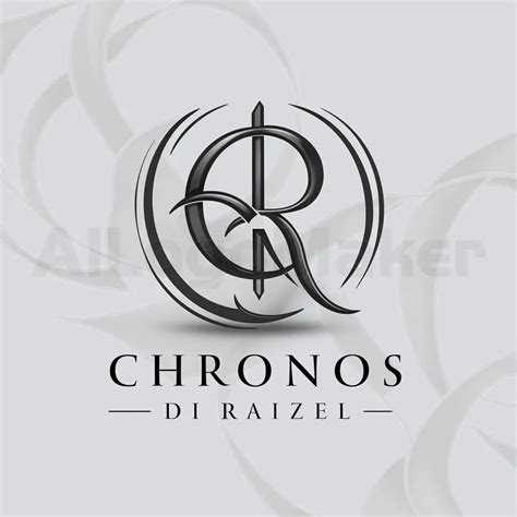 LOGO Design for Chronos Di Raizel Elegant Script with Quill Pen Emblem ...