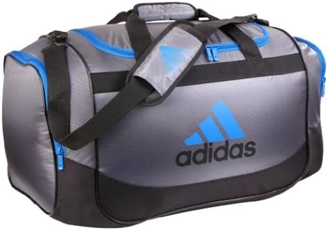 Buy adidas Defender Medium Duffel, One Size/13 x 24 x 12-Inch, Lead ...