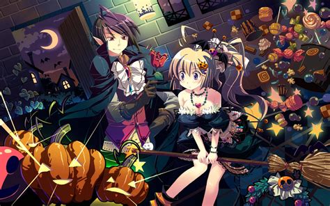 [300+] Anime Halloween Wallpapers | Wallpapers.com