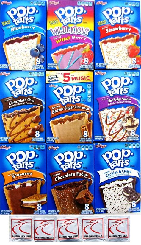 Narrow Path Sales 9 Pack! The Ultimate Pop Tarts Variety Pack of 9 ...