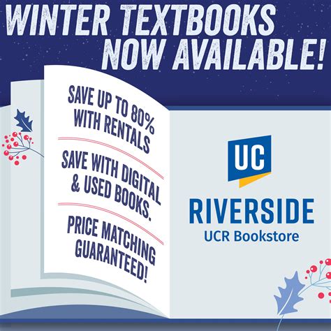 Bookstore Winter Savings | Campus Business Services