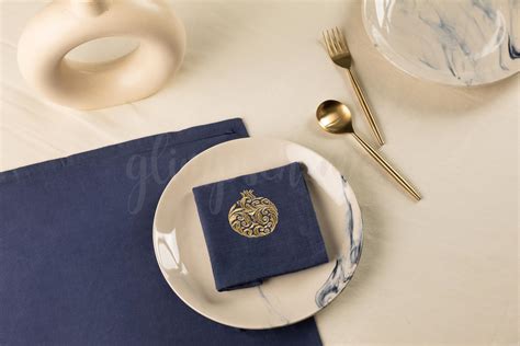 Buy Wonderchef Como Napkins - Blue, Set of 6 Online at Low Prices in ...