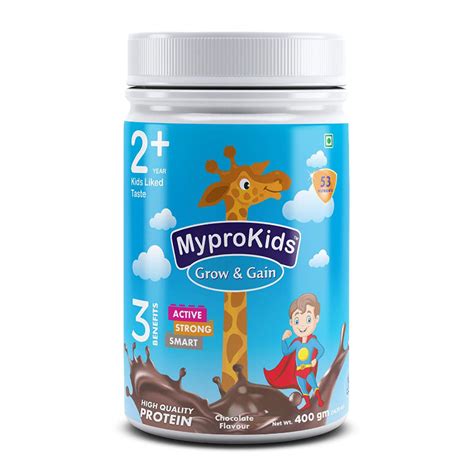 Buy MYPRO SPORT NUTRITION Protein Drink Powder Mypro Kids Grow And Gain ...
