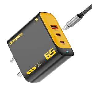 Dubstep Sprint 65W GaN Superfast Wall Charger with Type-C to Type-C ...