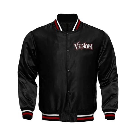 Venom Satin Varsity Jacket - Get Varsity Jackets