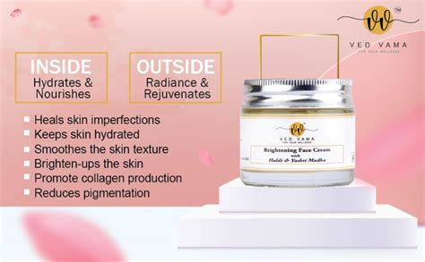 vedvama Haldi and Yashtimadhu Brightening Face Cream: Moisturizes and ...