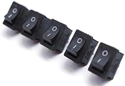 Electronicspices Mini rocker switch2A 250V 2 Terminal On-Off Switches ...