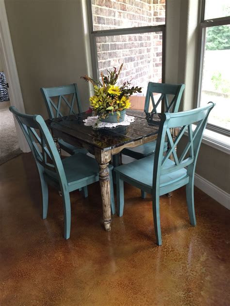 Small Painted Dining Table