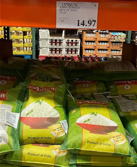 Adina Basmati Rice Costco at Vikki Kearney blog