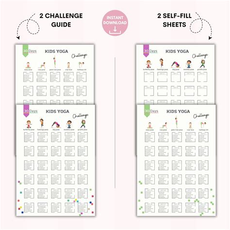 Child Yoga Challenge 的图像结果