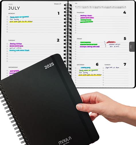 Buy A5 Diary 2025 - Minimalist Appointment Planner 2025 - Work Diary ...