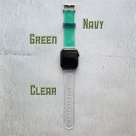 【CLASSIC】Green x Clear Apple watch(アップルウォッチ) | dipity
