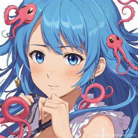 Milim Nava and Tentacles | Stable Diffusion Online