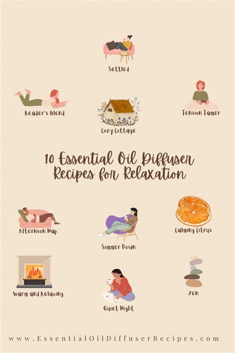 10 Essential Oil Diffuser Blends for Relaxation • Essential Oil ...