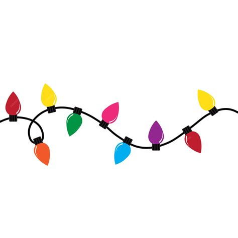String Of Lights Vector