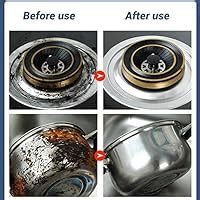 GLOWSTAR Cream Boom Wash Stainless Steel Oven Cookware Cleaner for ...