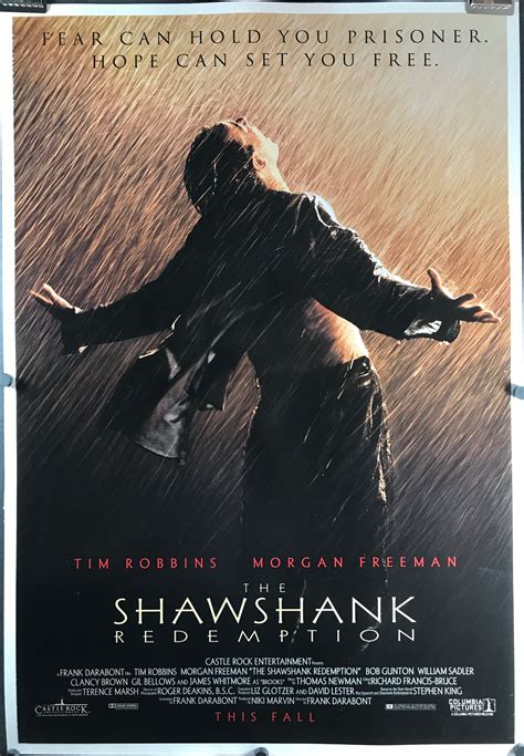 Shawshank Redemption Poster at Henry Lymburner blog