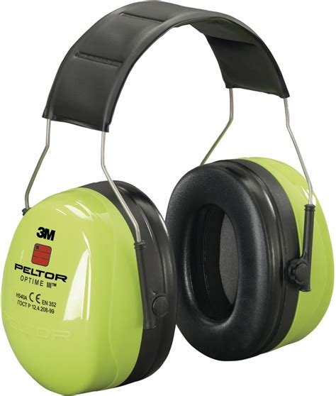 3M™ PELTOR™ Optime™ III Ear Muffs H540A-461-GB, Headband, 35 dB, Hi-Viz ...