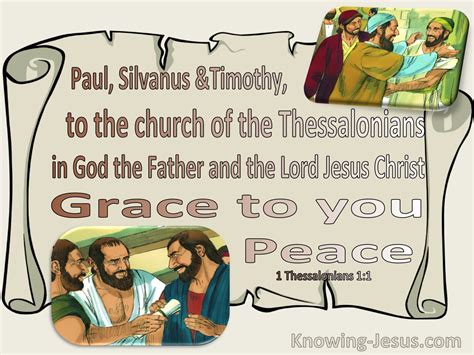 What Does 1 Thessalonians 1:1 Mean?