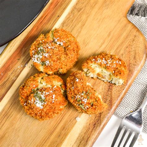 Baked Leftover Turkey or Chicken Croquettes Recipe • Ugly Duckling House