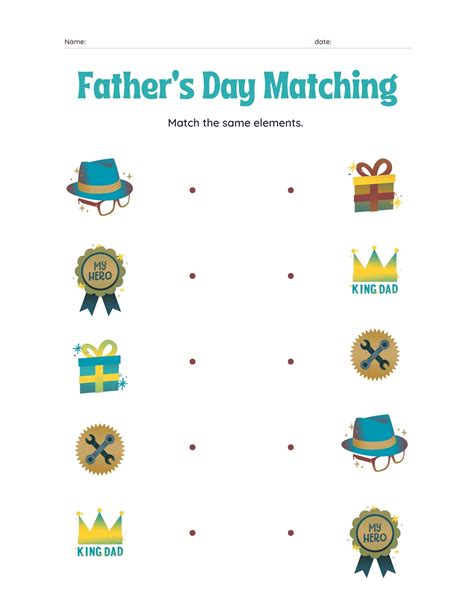 Free Printable Activities Perfect for Father's Day - Splendry