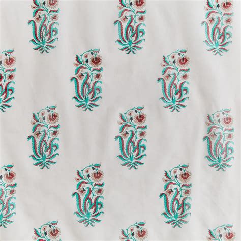 Buy Chanderi Set of 2 Printed Sheer Window Curtains from Home Centre at ...