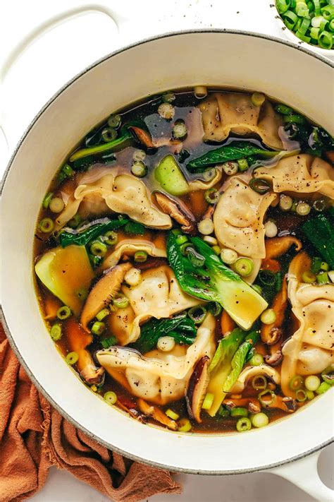 Ginger garlic noodle soup with bok choy – Artofit