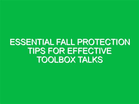 Image result for Fall Protection Tips