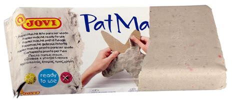 Jovi Pat Mache Ready-To-Use Air-Hardening Papier Mache; 1.5 pound, Mess ...