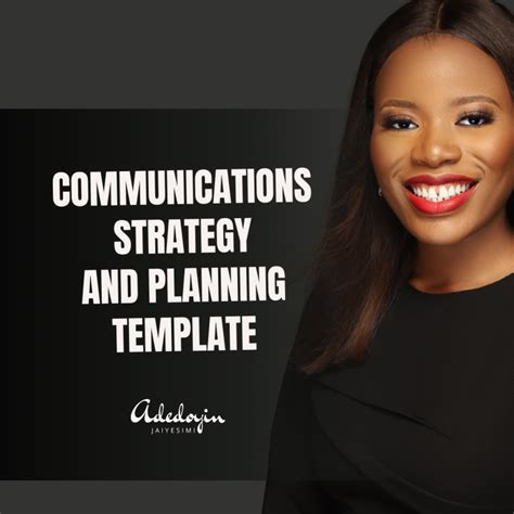 Programme Communication Strategy Template 的图像结果