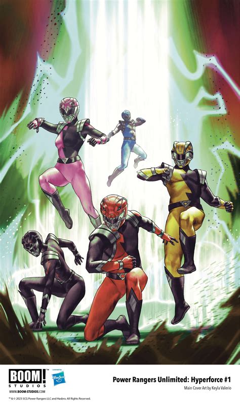 POWER RANGERS UNLIMITED: HYPERFORCE Announcement - BOOM! Studios