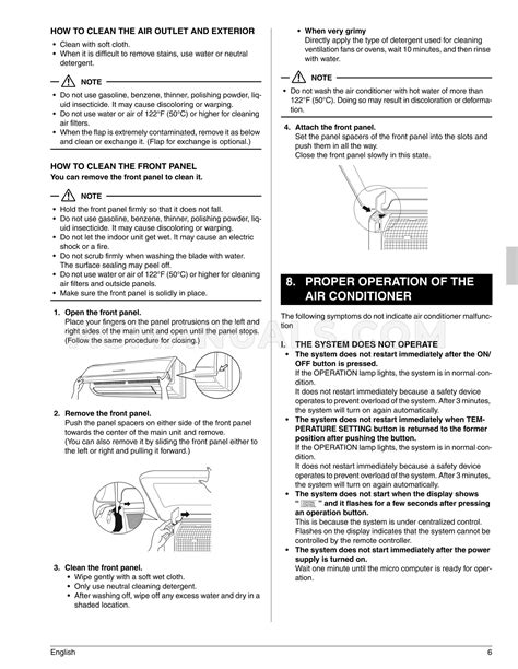 Daikin 1311177 Operation Manual
