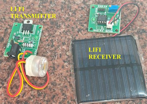 LI FI Data Transmit Receive | Saravana Electronics