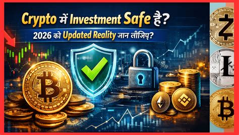 Crypto में Investment Safe है? 2026 की Updated Reality जान लीजिए