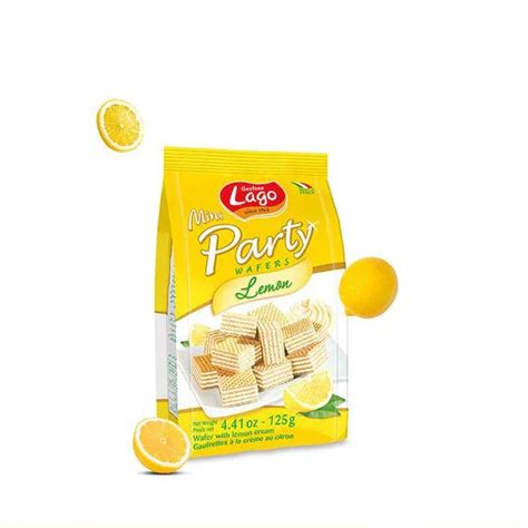Buy Lemon Cream Mini Party Wafers Online - Gastone Lago Snack Foods ...