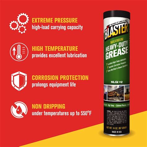 Blaster Lubricant 14-oz Grease GR-14C-HDG at Lowes.com