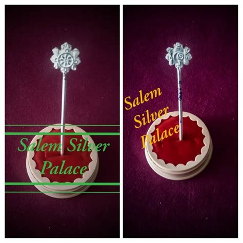 Silver Nama Kuchi. Indian traditional namam stick ... | Salem Silver ...
