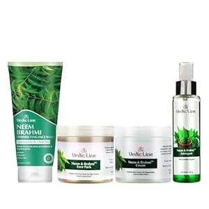 Vedicline Anti Acne Skin Care Combo, Fades Acne, Scars & Pimple with ...