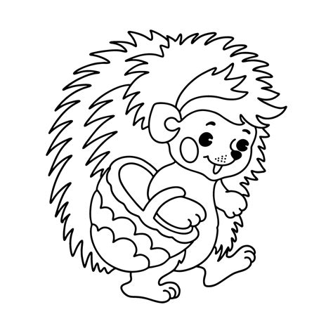 Hedgehogs Coloring pages - Download, Print, and Color Online!