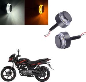 Vagary White Orange Blinking Handle Bar Indicator Light 107 Indicator ...