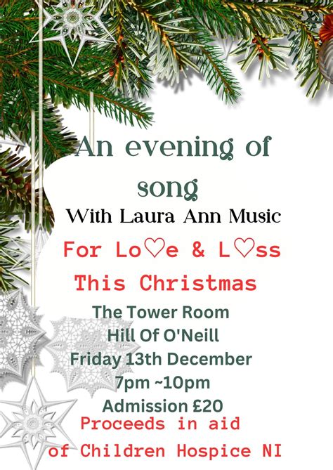An evening of Song with Laura Ann Music, Hill of The O Neill & Ranfurly ...
