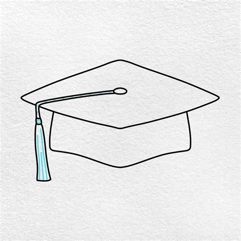 Graduation Cap Drawing 的图像结果