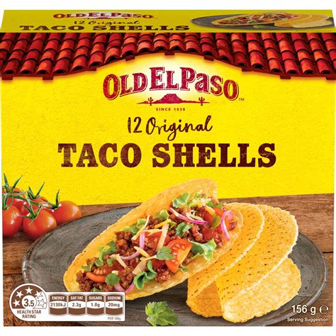Old El Paso Taco Shells Shell 12 Pack | Woolworths