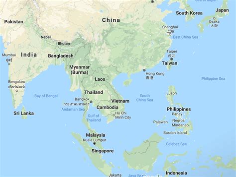 Taiwan On The World Map