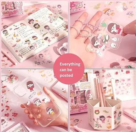 ydmart 15 cm KAWAII CUTE ANIMI STICKERS FOR DIY CRAFT CARTOON STICKERS ...
