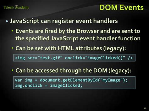 Image result for How to Implement DOM Manipulation without Using Event Attribute