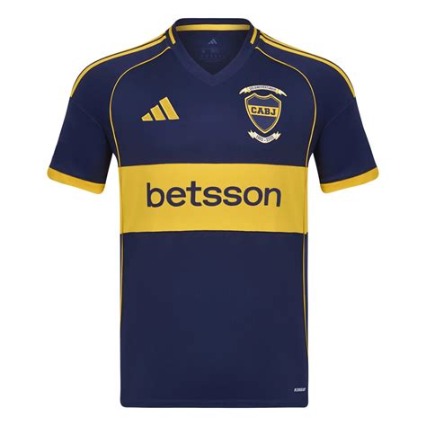 adidas Boca Juniors Home Jersey 25/26 (Indigo/Gold) - Soccer Wearhouse