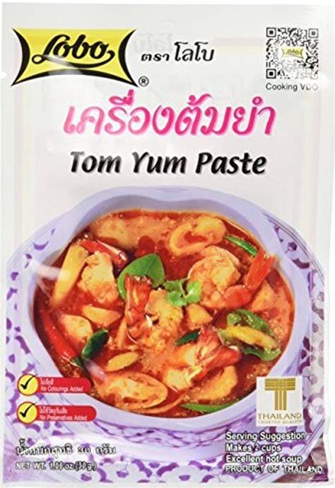 Lobo Lobo Spicy Tom Yum soup mix 30g X 5 pack : Amazon.in: Health ...